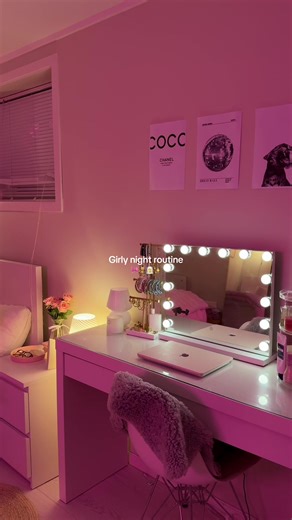 Girly Night Routine for Relaxation and Self-Care