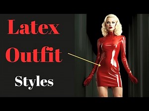 Stunning Latex Dress That Turns Heads 😍| Bold Fashion Style ✨️ #latex #fashion #outfit #women