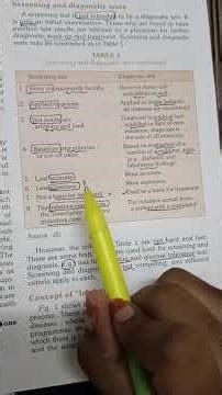 Screening test VS Diagnostic test || Screening for Disease | PSM lectures| 3rd MBBS year| #mbbs#psm