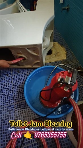 🚽 Blocked Toilet Cleared Instantly with High-Pressure Machine | Dhal, Toilet & Kitchen Jam Safai 💦