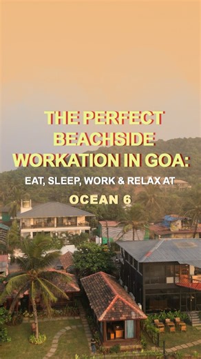 VILLAGOA.IN on Instagram: "EAT, SLEEP, WORK, RELAX! You can do it all when you stay with Villagoa.in ✨ 🍽️Eat at Cuebebar 🛏️Sleep at Ocean 6— 3BHK Beachfront Villa and 3BR Beachfront Cottages 💻Work at The Circle.Work 🏖️Relax at Ashwem/Mandrem Beach By staying with Villagoa.in you are in close proximity to EVERYTHING!! 🛏️Stay at Ocean 6— a 3bhk sea view villa and 3br sea view cottages, where everything is a hop and skip away! 🍽️Enjoy delicious meals at Cuebebar— a popular beach-front bar and