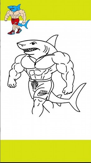 How to Draw Tralalero Tralala | Italian Brainrot Animals Drawing #tralalerotralala #drawing