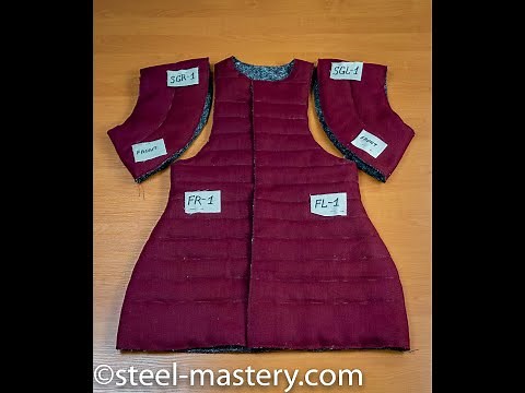 HOW TO MAKE GAMBESON - «Pourpoint Charles de Blois»