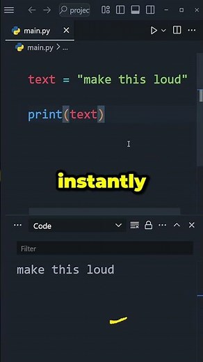 Make Your Text Scream in Python! 🔊🐍
