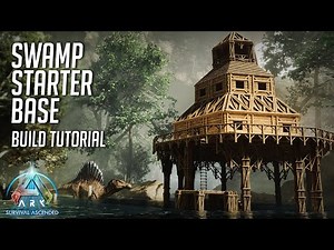 ARK: Survival Ascended | Swamp Starter Base | Build Tutorial