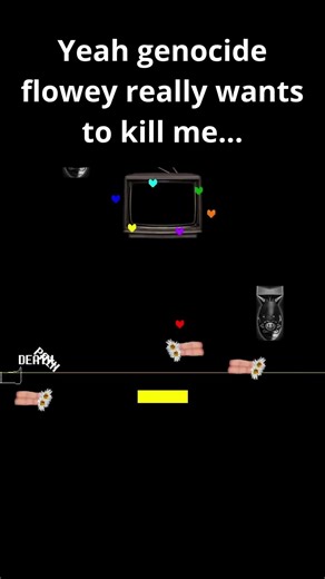 Full video in my channel :) #undertale #flowey #deltarune