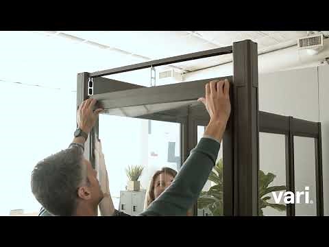 Create Offices Fast with QuickFlex Walls by Vari (Formerly VariDesk)