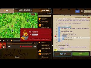 CodeCombat. Python solution. Backwoods-ambush-a
