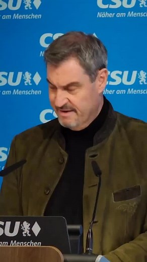 41K views · 5.9K reactions | Für uns ist klar: Keine Kooperation mit der AfD. Die AfD ist rechtsextrem, zerstritten und Putins Sprachrohr – keine Alternative für unser Land. | Markus Söder | Facebook