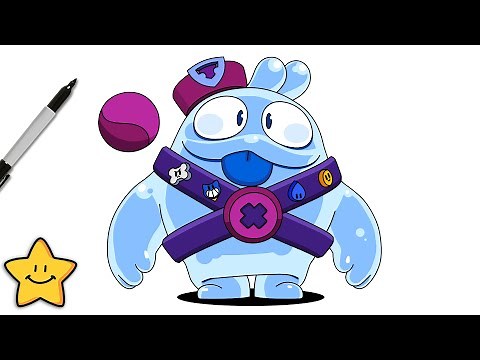 How To Draw SQUEAK🛸🐶 | Brawl Stars | New Brawler | Step by Step