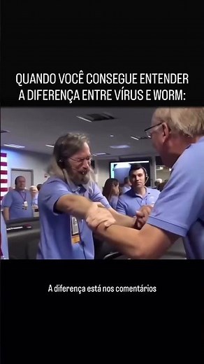 Diferença entre worm e virus