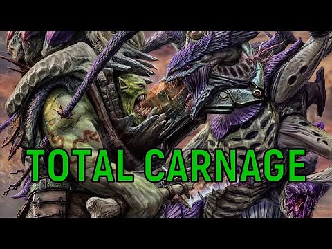 Tyranids Vs Orks - Octarius War Explained | Warhammer 40K Lore