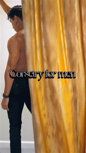 Corsetry for men