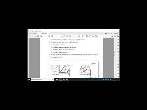 Hydraulic Design of Inverted Siphon Part 2