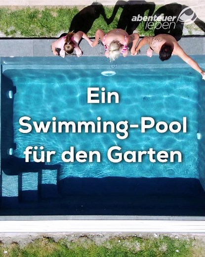 XXL-DIY: Familie Meusch erfüllt sich den Traum von einem eigenen Pool im Garten. 🏊 "Abenteuer Leben am Sonntag", ab 22:10 Uhr bei Kabel Eins. Die ganze Folge gibt's auf Joyn. | Abenteuer Leben