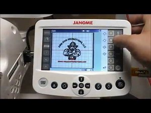 Mirroring or Rotating Designs on the Janome MB4S