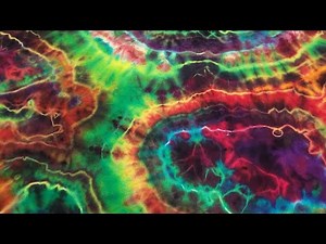 Cosmic Geode Tie Dye Tutorial