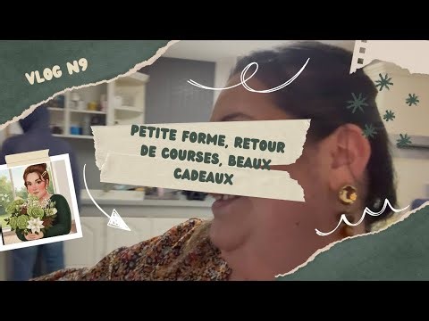 ✨VLOG: Feeling a bit under the weather, grocery shopping, lovely gifts…