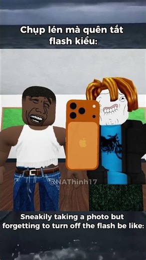 Forget To Turn Off The Flash Be Like: | #roblox #animation #memes #shorts