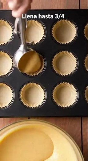 RECETA EN LA DESCRIPCIÓN - 🧁✨ Con 1 Kilo de Harina – ¡Más de 50 Magdalenas esponjosas y deliciosas!😍