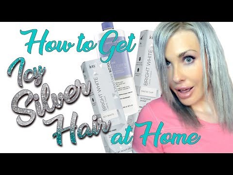 How to Get Icy Silver Hair at Home | ION's New Bright Whites