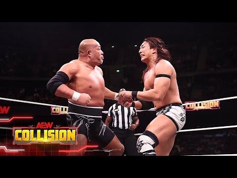 HIGHLIGHTS: Konosuke Takeshita vs Tomohiro Ishii in epic hard-hitting match | AEW Collision, 8/23/25