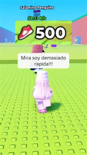 LA MAS RAPIDA EN ESCAPA DEL TSUNAMI! #stealabrainrot #roblox #shorts