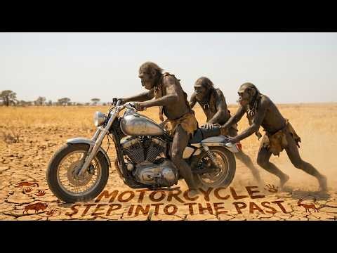 Life on Earth 15 Million Years Ago: The World of Early Human Ancestors/Motorcycle step into the past