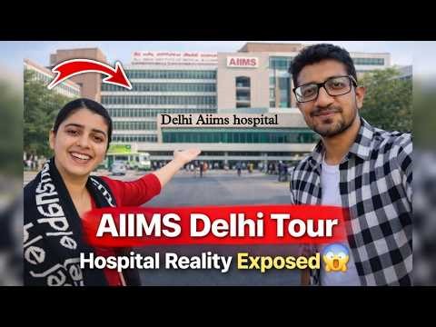 AIIMS Delhi Reality 😱😲 AIIMS Campus Tour with Nisha | delhi aiims vlog | delhi aiims hospital