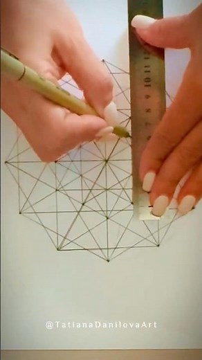 How to Draw Sacred Geometry | Equilibrium Symbol Explained Pattern #art #shorts