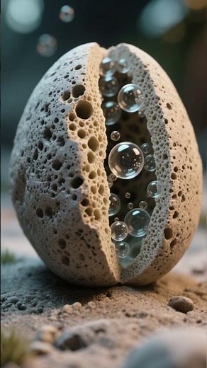 The Rock That Floats on Water – Nature’s Miracle Stone #NatureFacts #StrangeScience #VolcanoPower