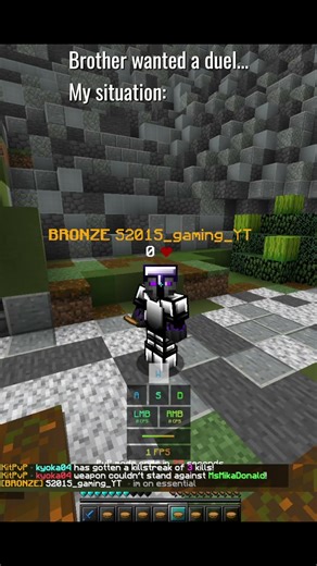 Pov: You're lagging.. | #funny #minecraftmemes #shorts