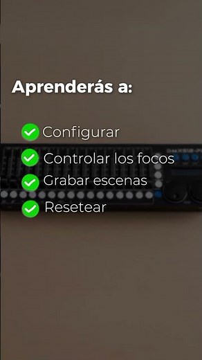 ¿Mesa DMX 512 PRO? 👀 Tutorial completo en nuestro YouTube! #viral #configuracion #controladora