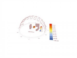 paneling facade from radiation analysis ladybug grasshopper