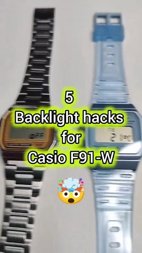 Ollee Watch on Instagram: "5 backlight features of the Ollee Watch mod for the Casio F-91W. Designed for easy setup and use 🤓 #casiowatch #casiomod #casiof91w #smartwatches #customwatch #olleewatch #watches #watchfam"