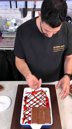 Neopolitan Ice Cream Sandwich Cake 😋