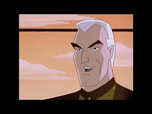Batman Beyond: Bruce Wayne holds himself up with a cane