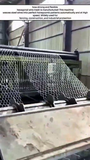 ‎Amazing Hexagonal Wire Mesh Production Process | How It's Made