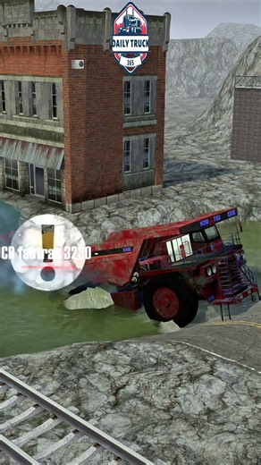 SpinTires MudRunner|Truck Simulator Eps 214 | Dump Truck Pulling Tractor Through Deep Water