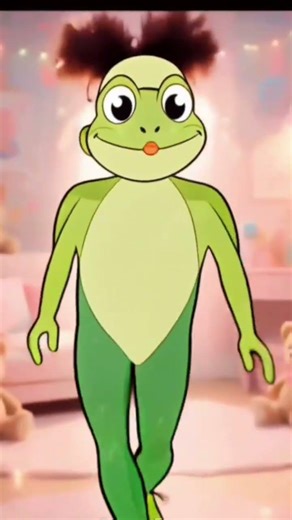 The Most Stylish Dancing Frog on the Internet 🐸🕺#shorts #youtubeshorts #funny #viral #memes.