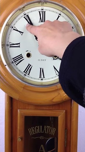 Clock Strike Sound Zenon 31 DAY Korea Regulator Pendulum Wall - Adelaide Clocks