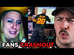 PACKER FANS CRASHOUT AFTER LOSS TO BEARS