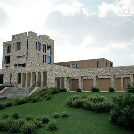 This is a project on an epic scale. Piers and Emma’s 21st century castle will have eight bedrooms, a moat, a turret, and a basement pool. Stream every episode of Grand Designs on the Channel 4 website. #GrandDesigns | Grand Designs