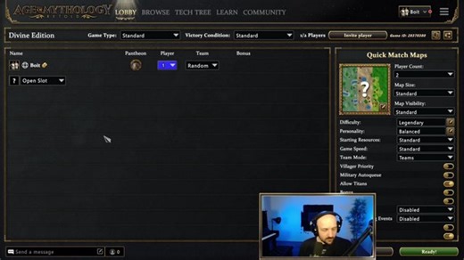 NEW MODDED PANTHEON Age of Mythology Divine Edition