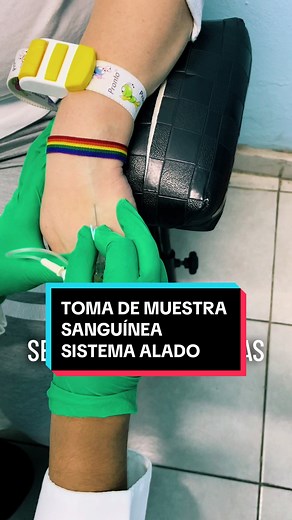 Toma de muestra sanguínea: Uso del sistema vacutainer
