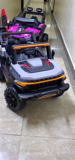 Kids rideon jeep Suitable for age 1-6 years Price 44k Features Lights, music, usb, remote control, swing function, manual drive, powerful motors Location kenya house complex 3rd floor t5 on koinange street