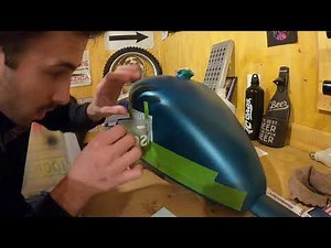 How-To Basic: Spray Paint Harley Tank at Home/Garage