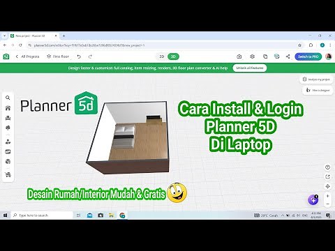 How to Install Free Home Design & Interior Design Apps on Your Laptop/PC || Planner 5D
