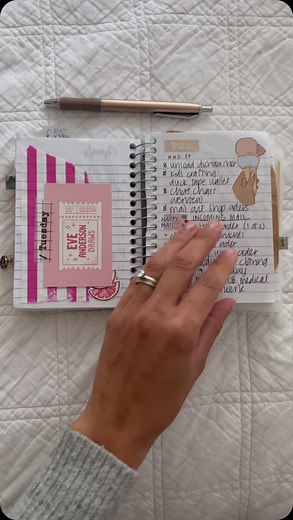 • m o n i c a • on Instagram: "An August flip in my chunky Mead Five Star notebook! Still enjoying this notebook very much as it brings me joy whenever it’s in view 殺"