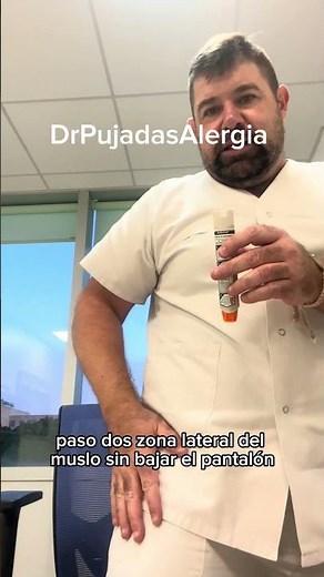Anafilaxia: Cómo usar un autoinyector de adrenalina 🚨